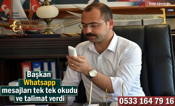 Tosya Belediyesi Whatsapp Hattı Çözüm Üretiyor
