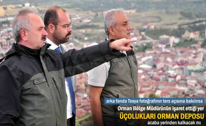 ORMAN BÖLGE MÜDÜRÜ TOSYA'DA ANA GÜNDEM ÜÇOLUKLARI ORMAN DEPOSU
