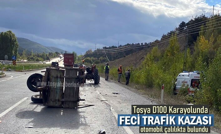 TOSYA D100'DE GURBETÇİ AİLE ÖLÜMDEN DÖNDÜ
