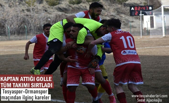 TOSYASPOR-ORMANSPOR MAÇINDAN İLGİNÇ KARELER