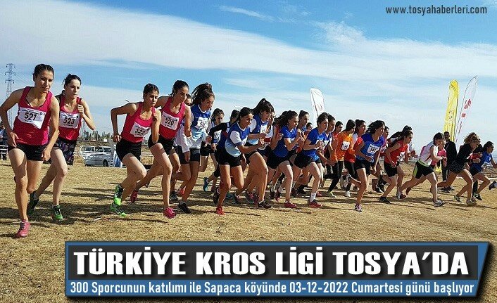 Bölgesel Kros Ligi Yarı Final Yarışları Cumartesi Günü Tosya’da Başlıyor