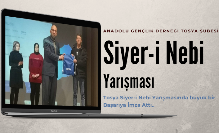 Tosya’da Siyer-i Nebi Yarışmasında dereceye giren öğrencilere ödül verildi