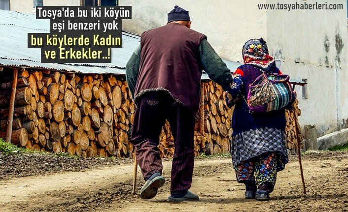 Tosya'da bu İki Köyün Eşi Benzeri Yok