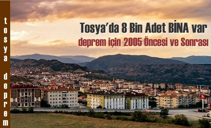 TOSYA'DA KAÇ BİNA VAR