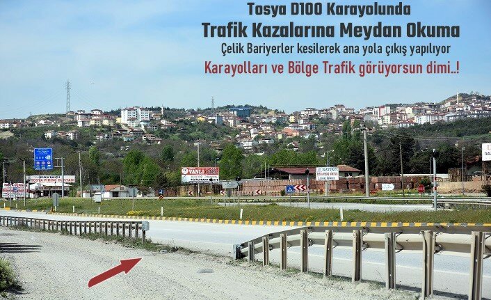 Sanayi Esnafı D100'deki Tehlikeye Dikkat Çekti