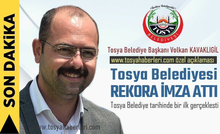 Tosya Belediye Tarihinde Bir İlk Gerçekleşti