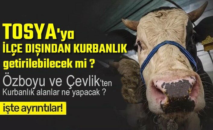 KURBAN BAYRAMI ÖNCESİ ÖNEMLİ AÇIKLAMA