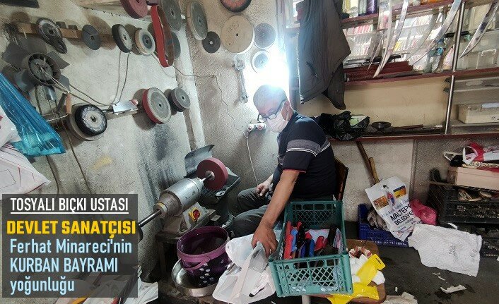 TOSYALI DEVLET SANATÇISI BIÇKI USTASI FERHAT MİNARECİ'DEN ÖNEMLİ UYARI