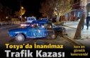Tosya'da İnanılmaz Trafik Kazası (Güvenlik...