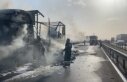 TOSYA D100 KARAYOLUNDA TIR YANGINI
