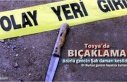 TOSYA MARANGOZLAR SİTESINDE BIÇAKLAMA OLAYI