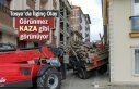 TOSYA'DA TRAFİK KAZASINDA BÜYÜK TEHLİKE ATLATILDI