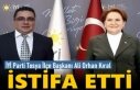 İYİ PARTİ TOSYA İLÇE BAŞKANI İSTİFA ETTİ
