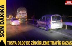 TOSYA ZİNCİRLEME TRAFİK KAZASI