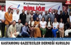 KASTAMONU GAZETECİLER DERNEĞİ KURULDU