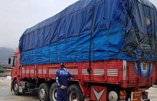 Tosya Organize Sanayide Kamyonla Kapı hırsızlığı
