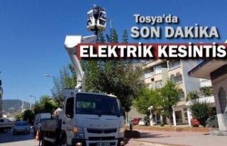TOSYA'DA ELEKTRİK KESİNTİSİ -SON DAKİKA...