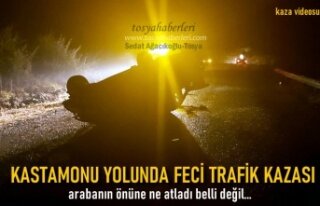 Tosya'da Trafik Kazasında 1 kişi Yaralandı