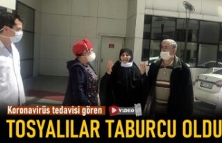 Koronavirüs Tedavisi Gören Tosyalı Çift Taburcu...