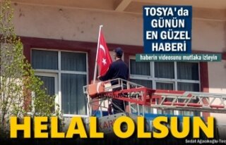 TOSYA'DA GÜNÜN EN GÜZEL HABERİ