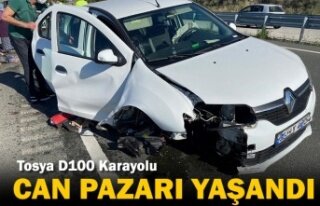 Tosya D100 de İki Ayrı Trafik Kazasında 3 kişi...