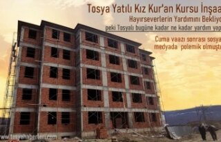 Tosya 100 Yataklı Kız Kur'an Kursu Hayırseverlerin...