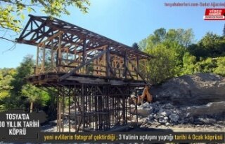100 Yıllık Tarihi 4 Ocak Köprüsü yeniden restore...