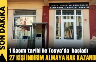 TOSYA BELEDİYESİNDEN SON DAKİKA AÇIKLAMASI