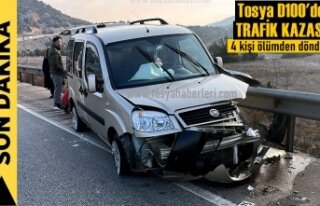 TOSYA'DA TRAFİK KAZASINDA BİR AİLE ÖLÜMDEN...