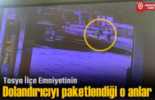 Tosya İlçe Emniyetinin Dolandırıcıyı yakaladığı...