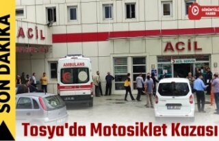 Tosya’da Meydana Gelen Motosiklet Kazasında Çocuk...