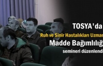 Tosya'da Madde Bağımlılığı Semineri