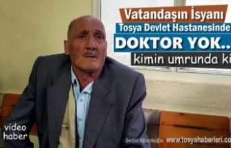 Tosya Devlet Hastanesinde Vatandaşın İsyanı