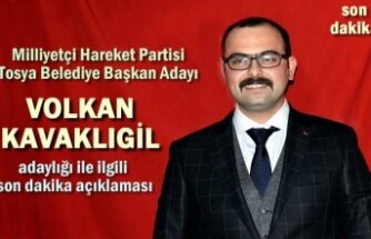 MHP Tosya Belediye Başkan Adayı Volkan Kavaklıgil
