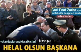 Tosya Belediye Başkanı Volkan Kavklıgil Gazi Fırat Zorba için Bakın Ne Yaptı