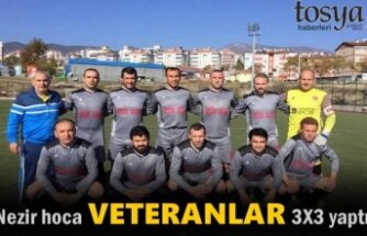 Veteranlar 3'te 3 yaptı