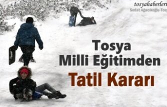TOSYA'DA OKULLAR 2 GÜN TATİL