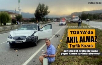 TOSYA D100'DE KAZA SONRASI KİMSE SAKİNLEŞTİREMEDİ