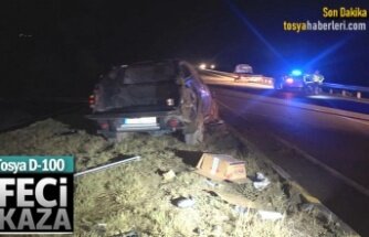 TOSYA D100 KARAYOLUNDA TRAFİK KAZASI