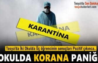 TOSYA'DA İKİ OKULDA KORONA ÜÇ SINIF KARANTİNAYA ALINDI