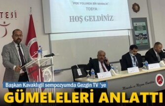 BELEDİYE BAŞKANI TURİZM SEMPOZYUMUNA KONUŞMACI OLARAK KATILDI