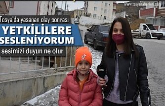 Tosya’da Sokak Köpeklerinin Saldırdığı Genç Kız olay anını anlattı