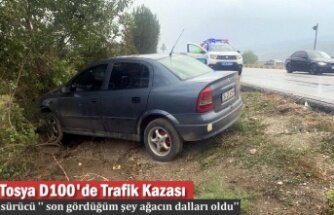 Tosya D100 Karayolunda Trafik Kazası