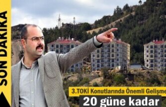 Tosya 3.Etap TOKİ Konutları 20 güne kadar teslim edilecek