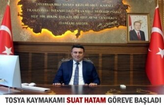 Tosya Kaymakamı Suat Hatam Göreve Başladı