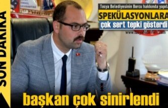 BAŞKAN BELEDİYENİN BORCU KONUSUNDA ÇIKAN SPEKÜLASYONLARA ÇOK SİNİRLENDİ