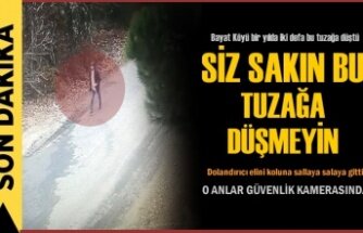 TOSYA'DAKİ DOLANDIRICILAR GÜVENLİK KAMERASINA YAKALANDI