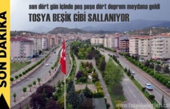 TOSYA SON DÖRT GÜNDÜR BEŞİK GİBİ SALLANIYOR