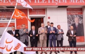 MHP TOSYA İLÇE TEŞKİLATI SEÇİM ÇALIŞMALARINA BAŞLADI