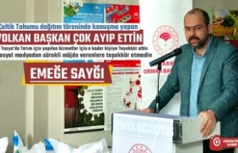 Volkan Başkan Çok Ayıp Ettin
